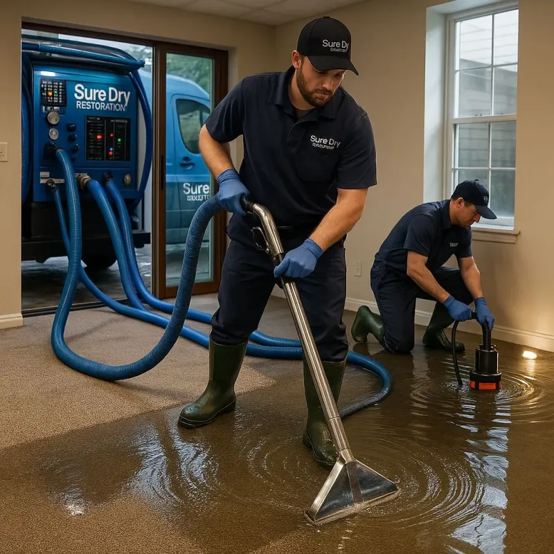 Water Extraction and Removal process in Glenville, OH